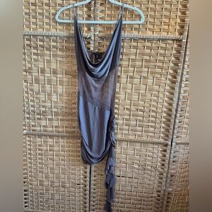 Pretty Little Thing Double Layer Mesh Bodycon Dress